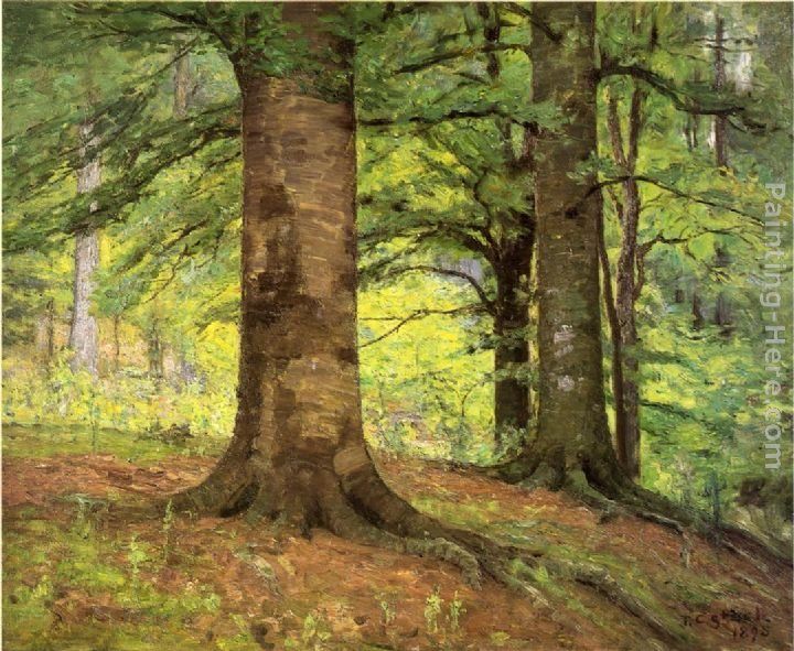 Theodore Clement Steele Beech Trees